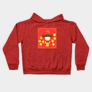 Abundant Blessings: Capturing Wealth and Joy Kids Hoodie